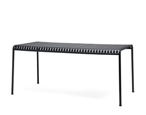 HAY - HAVEBORD - PALISSADE TABLE  170 x 90 cm -  ANTHRACITE